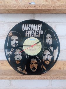שעון תקליט מעוצב Uriah Heep