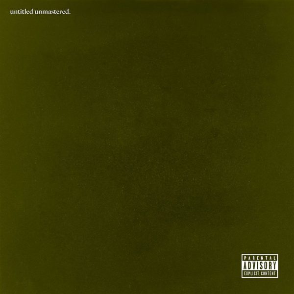 Kendrick Lamar - Untitled Unmastered. LP