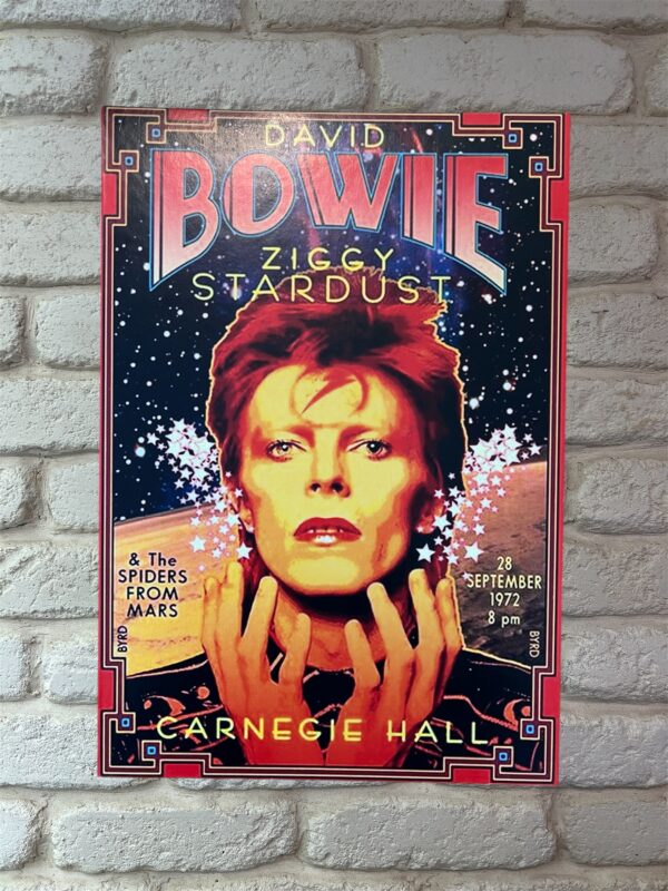 Cardboard Poster - David Bowie