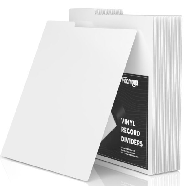Facmogu 20PCS Vinyl Record Dividers