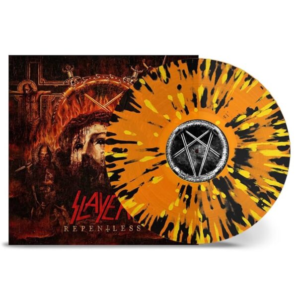 Slayer – Repentless 2LP (Orange Transparent Splatter Vinyl)